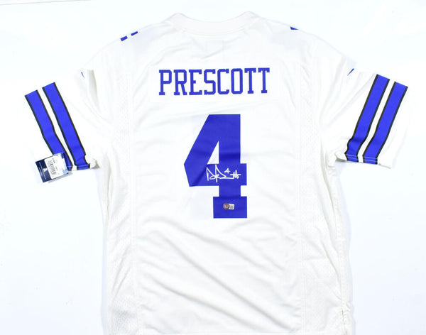 Dak Prescott Dallas Cowboys Autographed Nike Alternate Limited Edition  Jersey