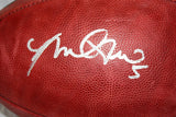 Manti Te'o Autographed Official Wilson NFL Football- JSA Authenticated