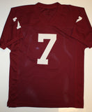 Stephen McGee Autographed Maroon Jersey- TriStar Authenticated