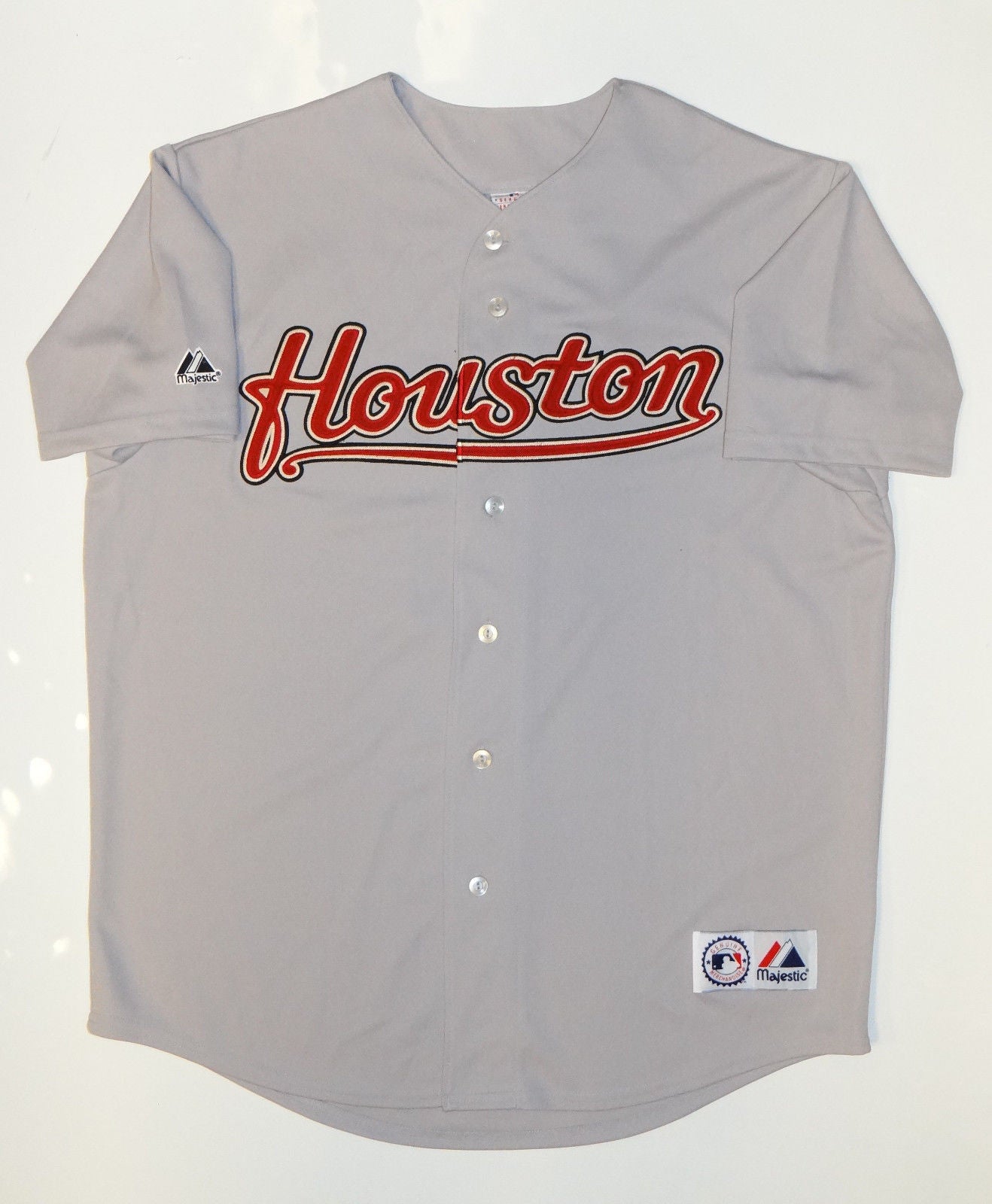 Lance Berkman Autographed Houston Astros Gray Majestic Jersey