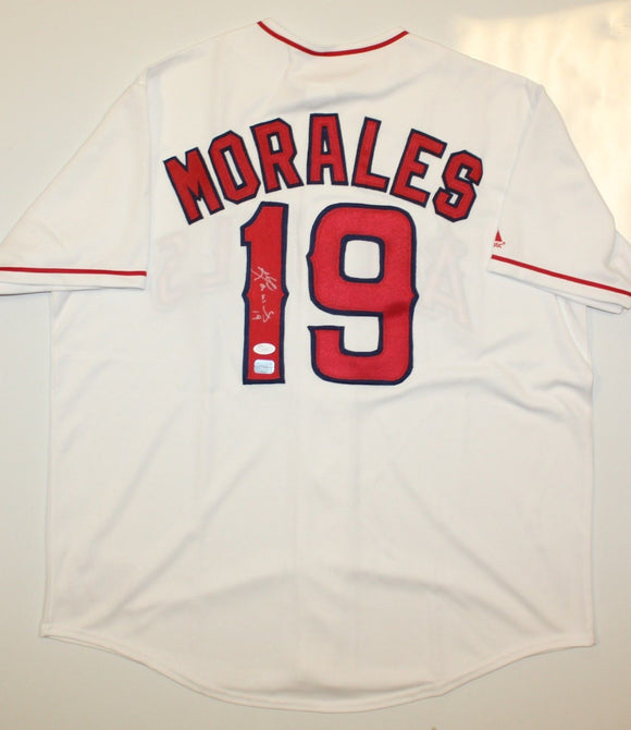 Kendry Morales Autographed Los Angeles Angels Jersey- JSA Authenticated