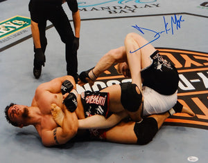 Frank Mir Autographed 16x20 On The Mat Photo- JSA W Authenticated