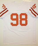 Brian Orakpo Autographed White College Style Jersey- JSA W Authenticated