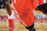 Jeremy Lin Autographed 16x20 Rockets Dribbling Photo- Steiner Authenticated
