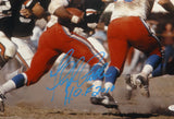 Floyd Little HOF Autographed Denver Broncos16x20 Against Bengals Photo- JSA Auth