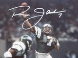 Ron Jaworski Autographed 8x10 Vertical Passing Photo- JSA W Authenticated