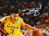Trey Burke Autographed 16x20 Dribbling Photo-JSA W Authenticated