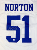 Ken Norton Signed / Autographed White Pro Style Jersey- JSA W Authenticated
