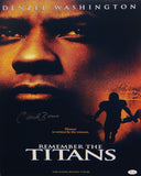 Herman Coach Boone Autographed 16x20 Remember The Titans Movie Poster- JSA W Auth