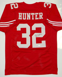 Kendall Hunter Signed / Autographed Red Jersey- JSA W Authenticated