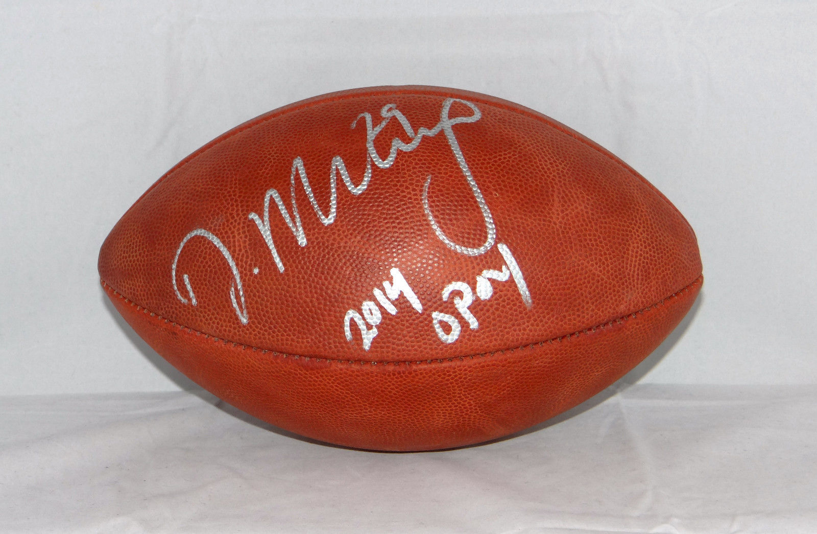 DeMarco Murray Autographed NFL Authentic Football- JSA Auth