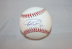 Ubaldo Jimenez Autographed Rawlings OML Baseball- JSA Authenticated