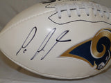 Tavon Austin Autographed St Louis Rams Logo Football- JSA