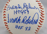 Ripken Murray B Robinson Palmer F Robinson Autographed Rawlings OML Baseball JSA