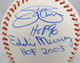 Ripken Murray B Robinson Palmer F Robinson Autographed Rawlings OML Baseball JSA