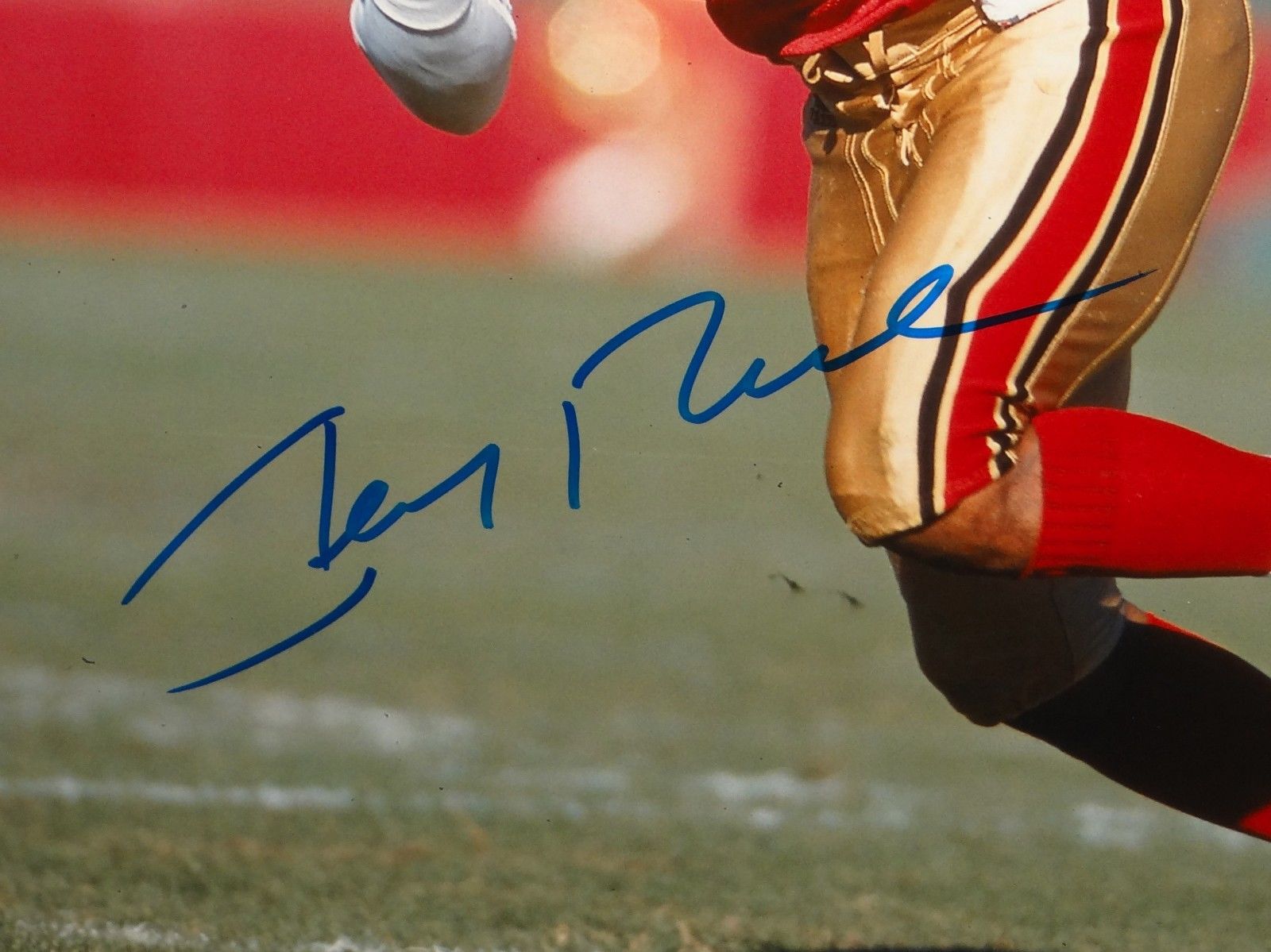 Jerry Rice, Autographed (JSA) Deluxe Framed 16x20, 54% OFF