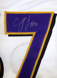 C. J. Mosley Signed / Autographed White Pro Style Jersey- JSA W Authenticated