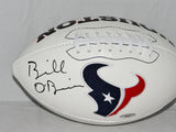 Bill O'Brien Autographed Houston Texans Logo Football- TriStar Authenticated