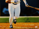 Juan Gonzalez Autographed 16x20 Texas Rangers Vertical Photo W/2 AL MVP-JSA Auth
