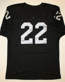 Mike Haynes Autographed Black Jersey with HOF - TriStar Authenticated