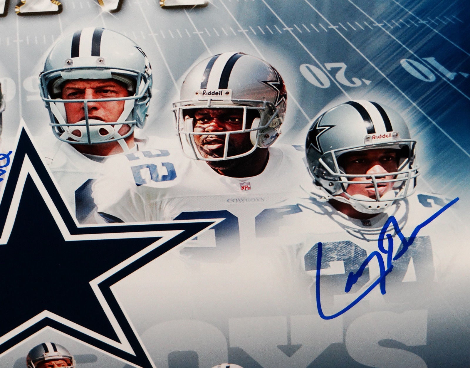 Autographed Randy White Dallas Cowboys Goal Line Art Card at 's  Sports Collectibles Store