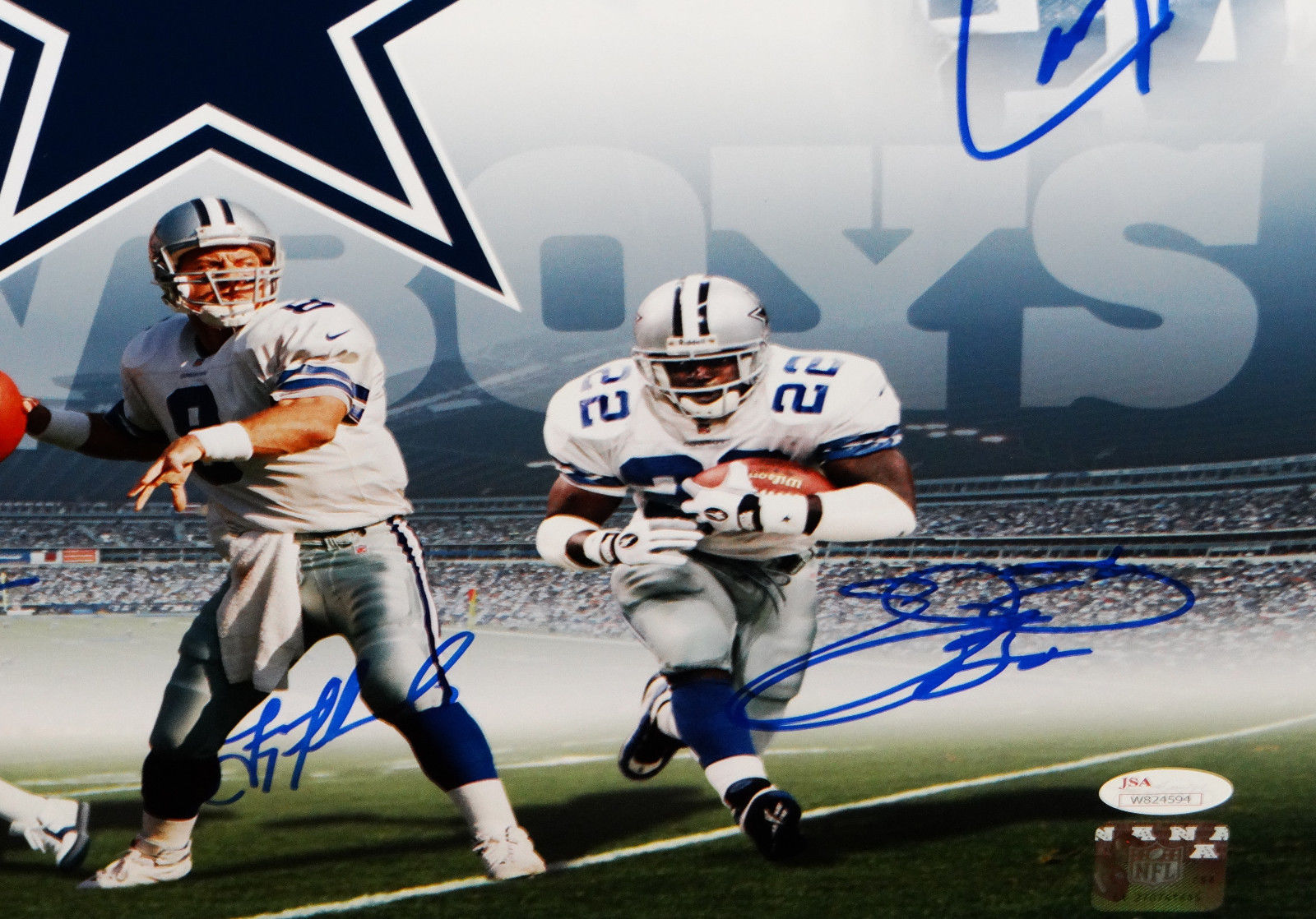 Dallas Cowboys SB MVP's Multi-Signed 16x20 Photo- JSA Authenticated – The  Jersey Source