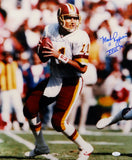 Mark Rypien SB MVP Signed 16x20 About To Pass Photo- JSA W Authenticated