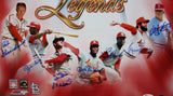 St Louis Cardinals Legends Autographed 16x20 HOFers Photo- JSA Authenticated