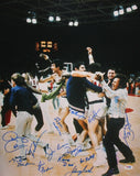 1972 Olympics Mens USA Basketball Team Autographed 16x20 Photo- PSA Letter