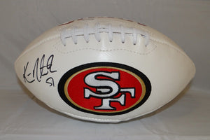 Ken Norton Autographed San Francisco 49ers Logo Football- JSA W Authenticated