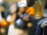 LaDainian Tomlinson Autographed 16x20 Chargers Running Photo- JSA Authenticated