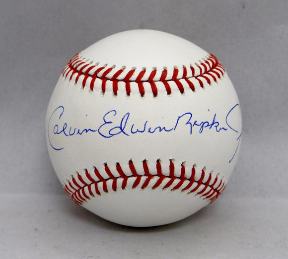 Cal Edwin Ripken Jr. Autographed Rawlings OML Baseball- JSA W Authenticated