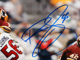 Brian Cushing Autographed 8x10 Tackling Griffin Photo- JSA W Authenticated