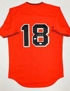 Matt Cain Autographed Orange San Francisco Giants Jersey- JSA Authenticated