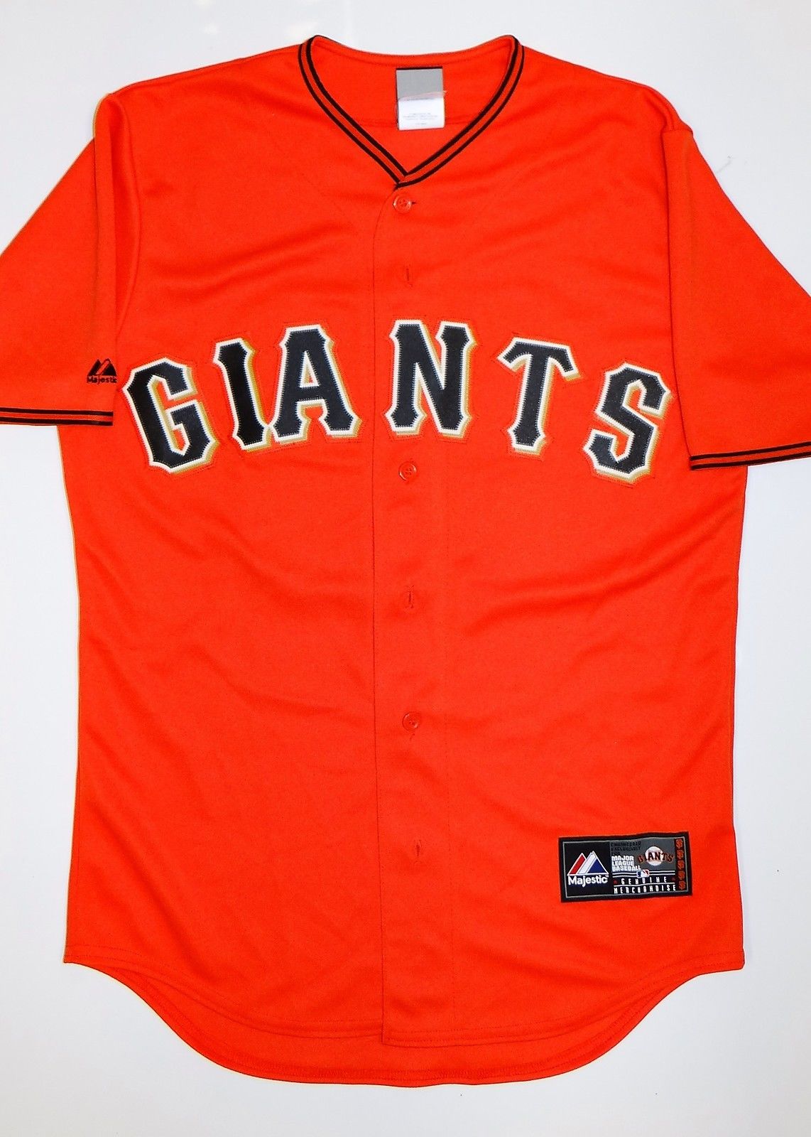 Matt Cain Autographed Orange San Francisco Giants Jersey- JSA