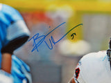 Brian Urlacher Autographed 16x20 Horizontal Front View Photo- JSA Authenticated