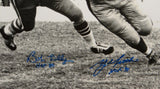 Bob Lilly & Y.A. Tittle HOF Autographed 16x20 B & W Photo- JSA W Authenticated Image 2