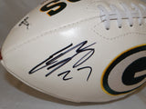 Eddie Lacy Autographed Green Bay Packers Logo Football- JSA W Authenticated