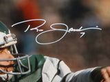 Ron Jaworski Autographed 16x20 Up Close Passing Photo- JSA W Authenticated