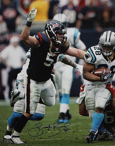 Brooks Reed Autographed 16x20 Against Panthers Photo- JSA Authenticated Image 1