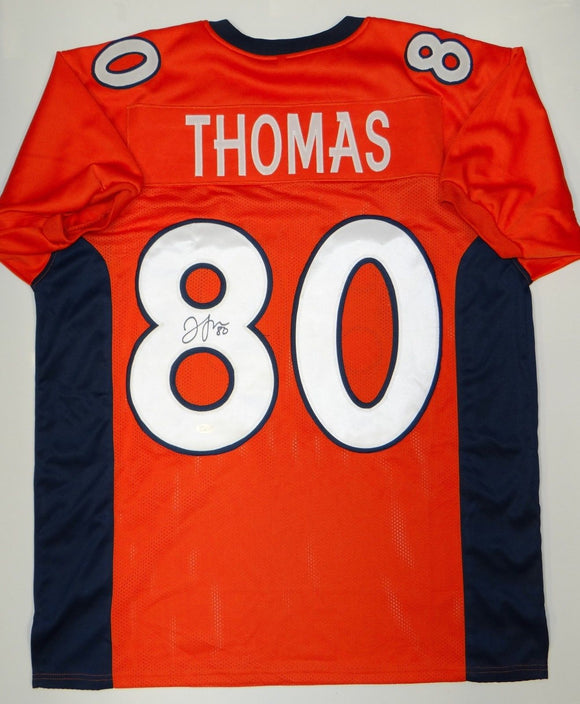 Julius Thomas Autographed Orange Pro Style Jersey- JSA Authenticated – The  Jersey Source