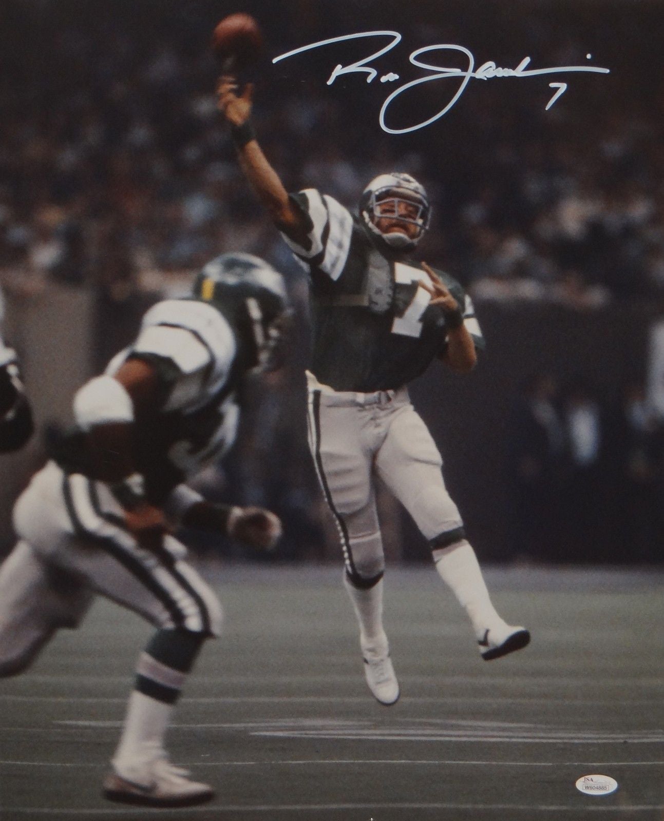  Ron Jaworski Philadelphia Eagles Autographed 16 x 20