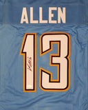 Keenan Allen Autographed Light Blue Pro Style Jersey- JSA W Authenticated