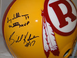 Kilmer Williams Rypien Theismann Jurgensen Signed Redskins F/S TB Helmet- JSA Au