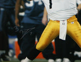 Ben Roethlisberger Autographed Steelers 16x20 Passing In SB Photo- JSA W Auth