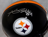 Antonio Brown Autographed Pittsburgh Steelers Full Size Helmet- JSA W Auth *Silver