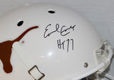 Earl Campbell Autographed F/S Texas Longhorns Schutt Helmet W/ HT and JSA W Auth