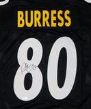 Plaxico Burress Signed / Autographed Black Pro Style Jersey- JSA W Auth