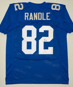 Ruben Randle Signed / Autographed Blue Pro Style Jersey- JSA Authenticated