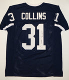 Andre Collins Signed / Autographed Navy Blue Jersey- JSA W Authenticated
